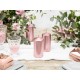 Bougie cylindrique rose gold - 12cm