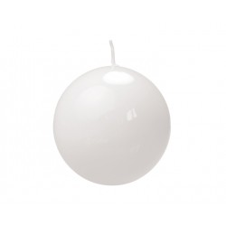 Bougie ronde blanche - 6cm