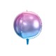 Ballon bulle violet et bleu