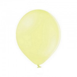 Ballon jaune pastel