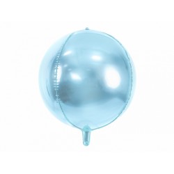 Ballon bulle mylar bleu