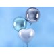 Ballon mylar bulle bleu