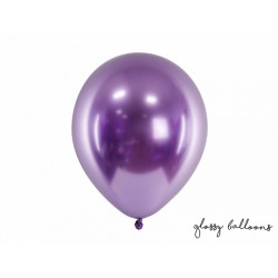 Ballon glossy lilas