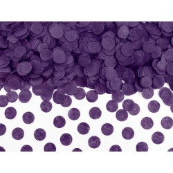 Confettis papier de soie violet