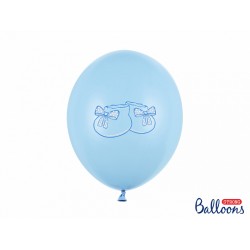 Ballon chausson bleu - 30cm