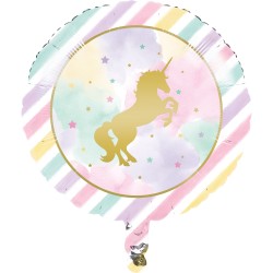 Ballon mylar licorne