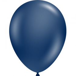Ballon bleu nuit - 28cm