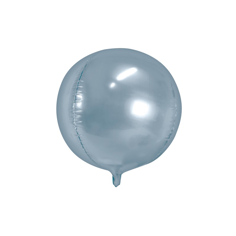 Ballon Bulle Argenté Métallisé 40cm - Ballon Bulle - Dragées Anahita