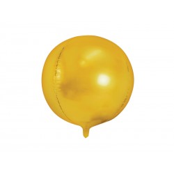 Ballon bulle mylar or - 40cm