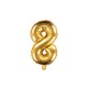 Ballon chiffre doré - 36cm