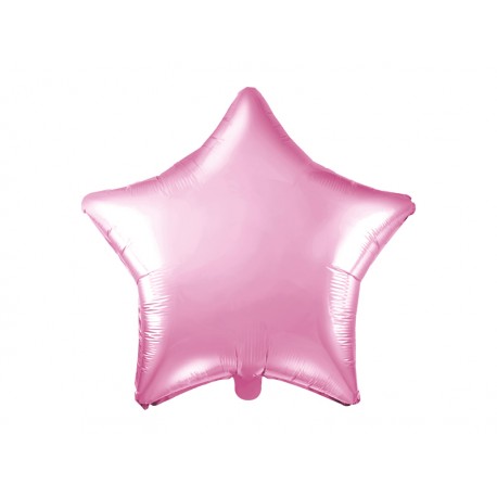 Ballon étoile rose - 48cm