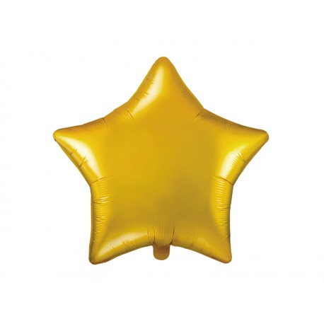 Ballon étoile dorée - 48cm