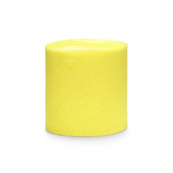 4 Rouleaux papier crépon jaune - 10m