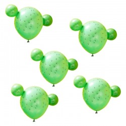 5 Ballons cactus