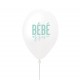 Ballon "bébé arrive" - menthe