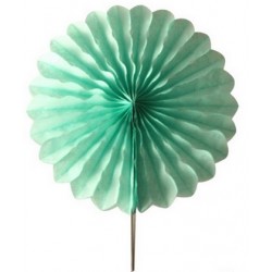 2 Rosaces vert d'eau - 25cm